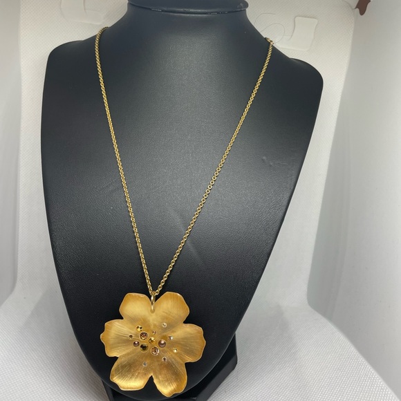 Alexis Bittar Women’s Necklace flowerLucite - Picture 7 of 12